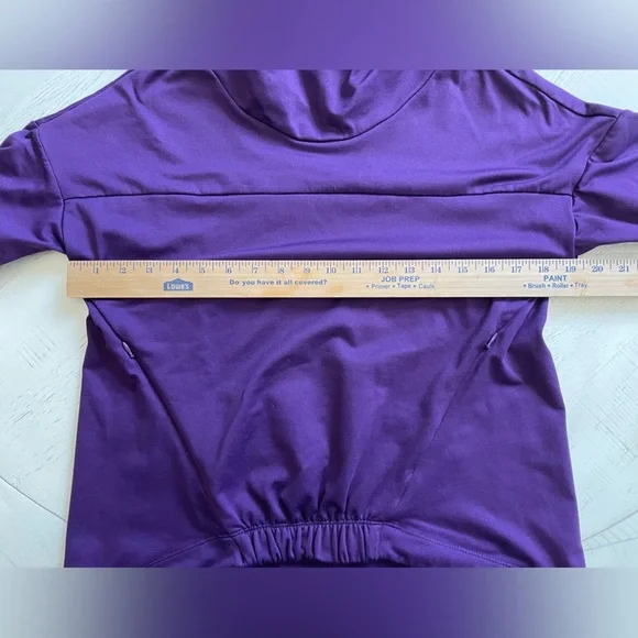 Fabletics Europa Pullover in Purple Size XXS - Picture 9 of 9